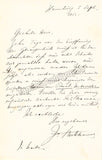 Stockhausen, Julius - Autograph Letter Signed 1865 + Signed Card + Photo