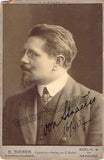 Strauss, Edmund - Signed Cabinet Photo 1907