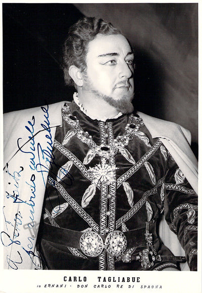 Tagliabue, Carlo - Signed Photograph in Ernani