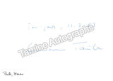 Taube, Werner - Signed Photo