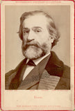 Verdi, Giuseppe - Autograph Letter Signed 1883 + Cabinet Photo
