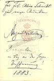 Wilhelmj, August - Signed Cabinet Photo 1883
