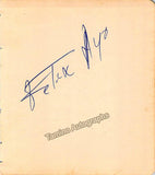 Ayo, Felix - Signed Program Bologna 1953
