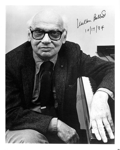 Babbitt, Milton - Signed Photo 1994