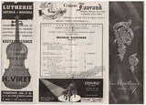 Backhaus, Wilhelm - 4 Concert Programs - Teatro Colón, Buenos Aires, 1947-51