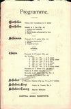 Backhaus, Wilhelm - Program and Playbill Lot 1908-1929