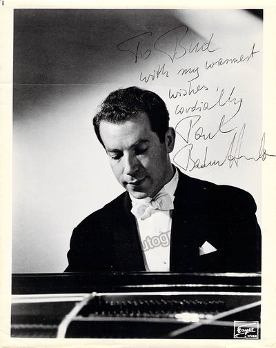 Badura-Skoda, Paul - Signed Photo