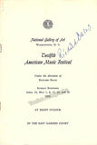 Bales, Richard - Set of 13 Signed Programs 1946-1959
