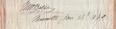 Balfe, Michael - Signature Cut 1840