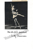 Ballet Autograph Lot - 18 Autographed Pieces