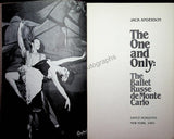 Ballet Russe de Monte Carlo - Book "The One and Only: The Ballet Russe de Monte Carlo" Signed by Many!
