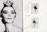Ballet Russe de Monte Carlo - Season Booklet 1957-58 Signed by Many