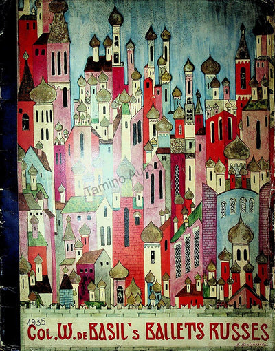 Ballet Russes Colonel W. de Basil - Set of 2 Season Programs 1934-35