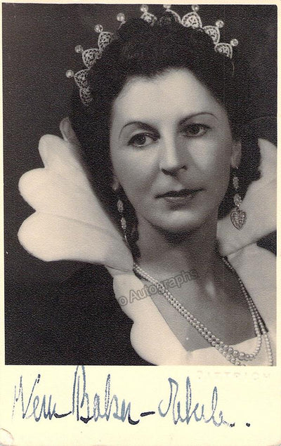 Balser-Eberle, Vera - Signed Photo in role