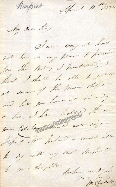 Balsir, John - Autograph Letter Signed