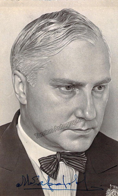 Baratov, Leonid - Signed Photo