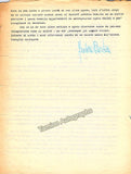 Barbieri, Fedora - Lot of 3 Typed Letters Signed