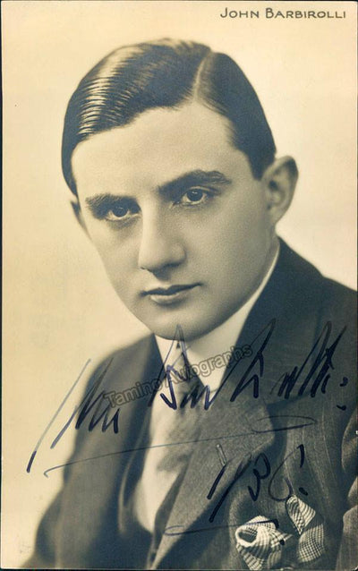 Barbirolli, John - Signed Photo