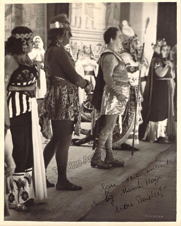 Cesare Bardelli Autographs Tamino