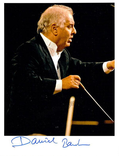 Barenboim, Daniel - Signed Photo Conducting