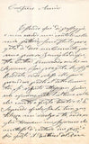 Barlani-Dini, Eufemia - Autograph Letter Signed 1880