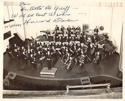 Barlow, Howard - Signed Photograph 1941