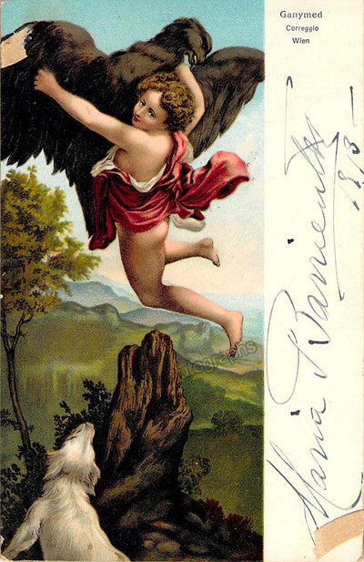 Barrientos, Maria - Signed Illustrated Postcard