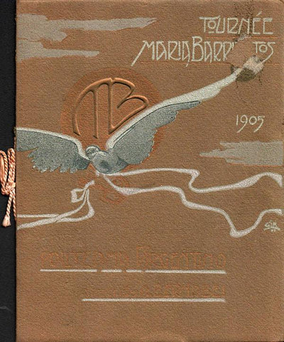 Barrientos, Maria - Unsigned Booklet 1905