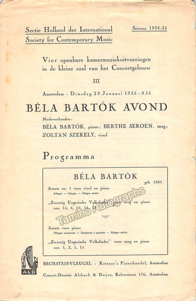BARTOK, Bela