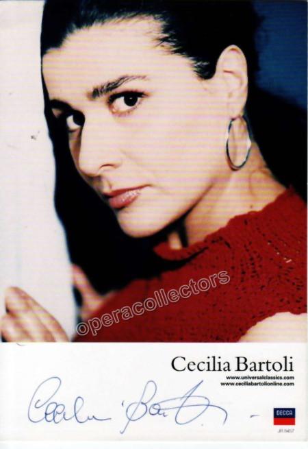 Bartoli, Cecilia - Signed promo photo - Tamino