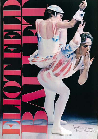 Baryshnikov, Mikhail - Sarry, Christine - Double Signed Poster