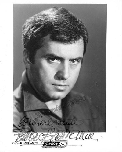 Bastianini, Ettore - Signed Photo
