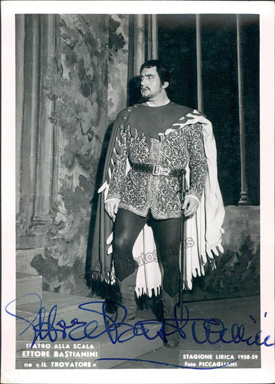 Bastianini, Ettore - Signed photo