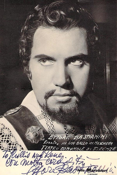 Bastianini, Ettore - Signed photo
