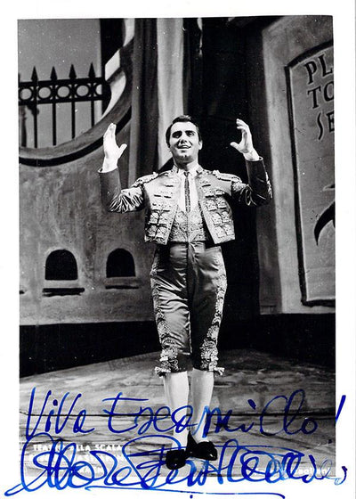 Bastianini, Ettore - Signed Photo in Carmen