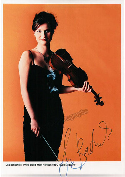 Batiashvili, Lisa - Signed Portrait Photo