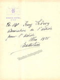 Battistini, Mattia - Lot of 1 Autograph Letter Signed + 1 Autograph Note Signed + 3 Unsigned photos