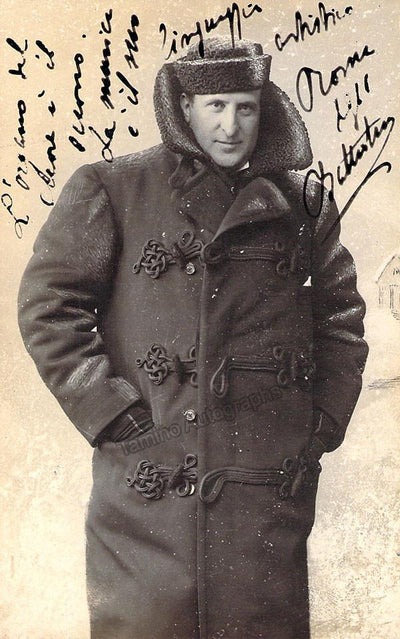 Battistini, Mattia - Signed Photo 1911