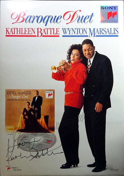 Battle, Kathleen - Large Signed Poster