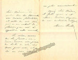 Battu, Marie - Autograph Letter Signed