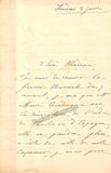Battu, Marie - Autograph Letter Signed