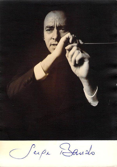 Baudo, Serge - Signed Photograph