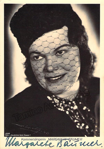 BAUMER, Margarete
