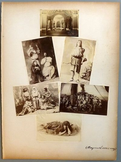 Bayreuth 1884-1889 - Set of 7 Album Plates