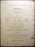 Bayreuth 1884 - Rare Vintage Parsifal Program