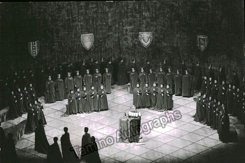 Bayreuth 1950s - Unsigned Photos Parsifal-Tannhauser-Hollander