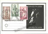 Bayreuth 1956 - Special Postcards