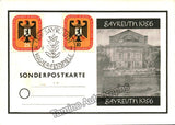 Bayreuth 1956 - Special Postcards