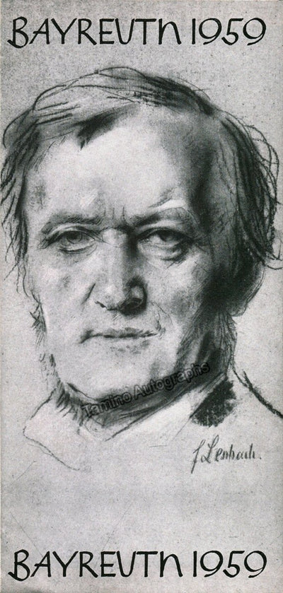 Bayreuth 1959 - Festival Brochure