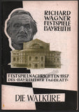 Bayreuth Festival 1957 - Festspielnachrichten des Bayreuther Tagblatt